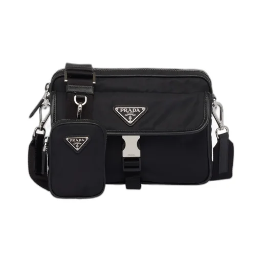 Prada Zipped Pouch Crossbody Bag