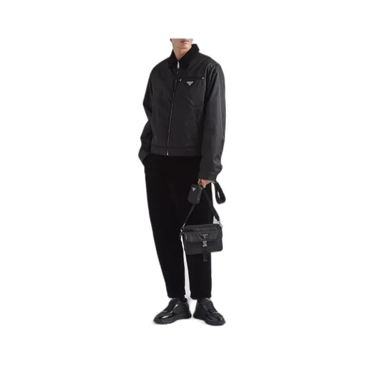 Prada Zipped Pouch Crossbody Bag