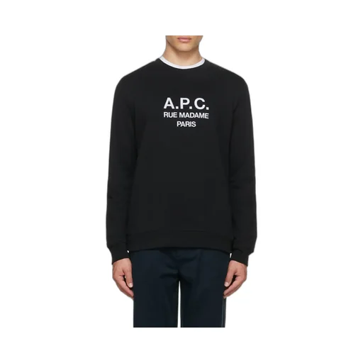A.P.C. Logo Printed Crewneck Sweatshirt