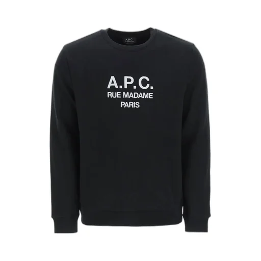 A.P.C. Logo Printed Crewneck Sweatshirt