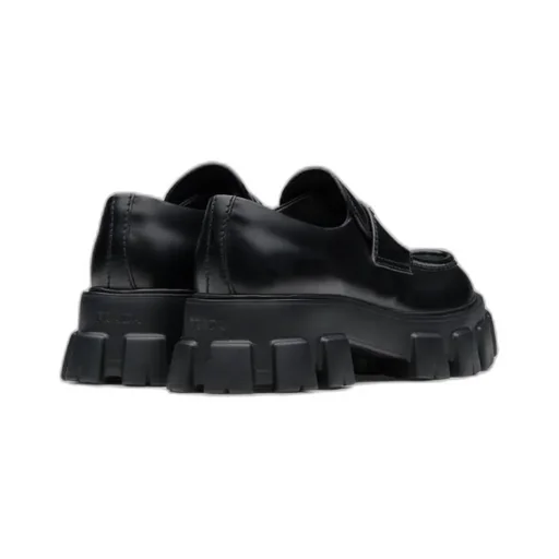 Monolith Brushed Leather Loafers