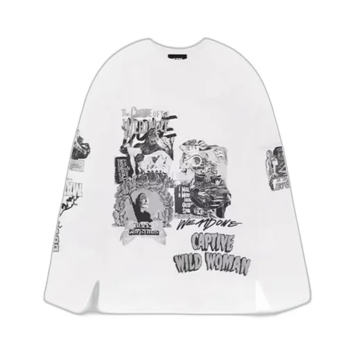 Printed Long-Sleeved T-Shirt