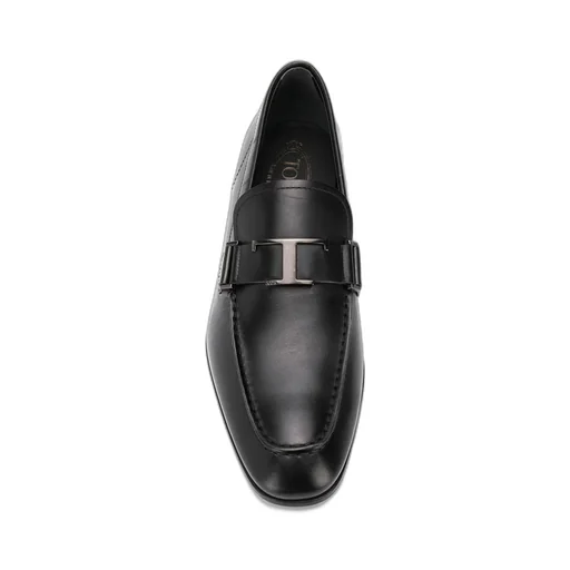 Tod's Timeless T Plaque Loafers