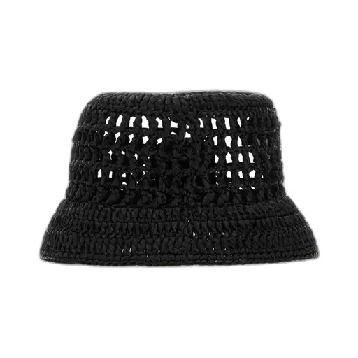 Prada Logo Detailed Interwoven Bucket Hat
