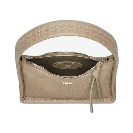 Fendi Mini Fendessence Logo Plaque Tote Bag