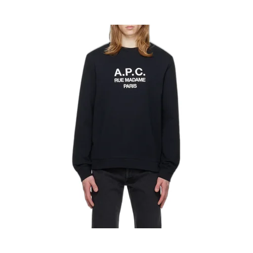 A.P.C. Logo Printed Crewneck Sweatshirt