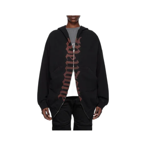 Logo-Print Zipped Hoodie