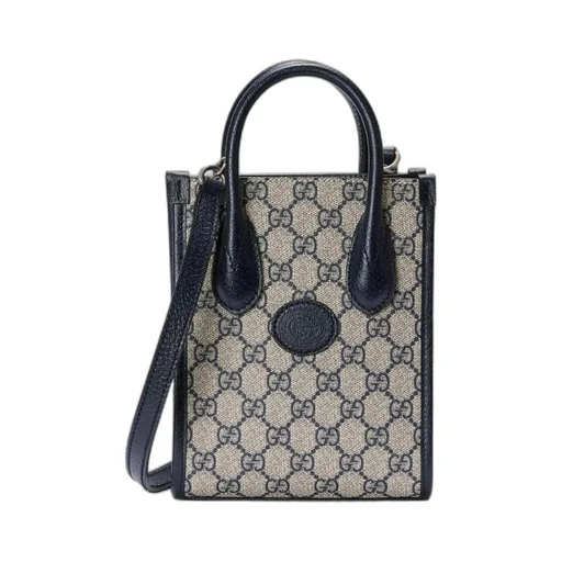 Gg-Canvas Tote Bag