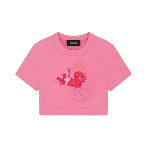 Doodle Monster-Print T-Shirt