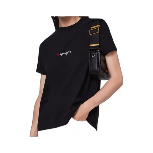 Stella Mccartney Logo Embroidered Crewneck T-Shirt
