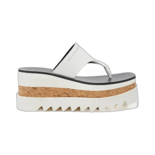 Stella Mccartney Sneak-Elyse Logo Printed Sandals