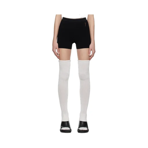 Jacquemus Charm Logo Knit Shorts