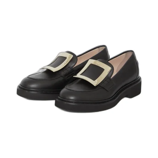 Roger Vivier Viv' Rangers Buckle Loafers