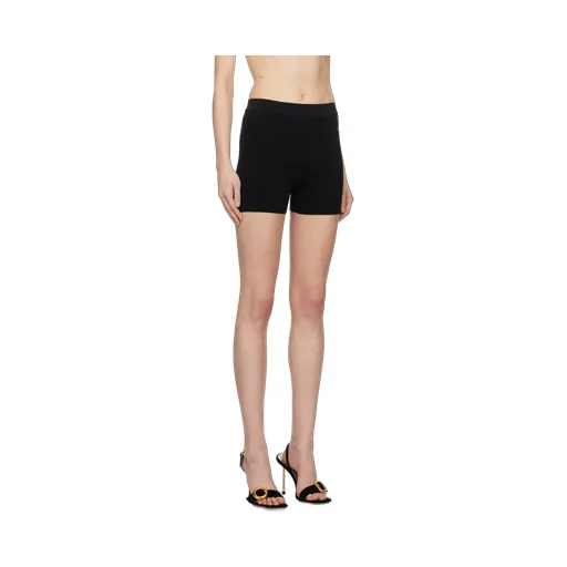 Jacquemus Charm Logo Knit Shorts