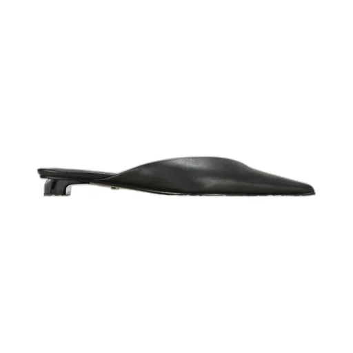 Pointed Flat-Soled Muller Shoes