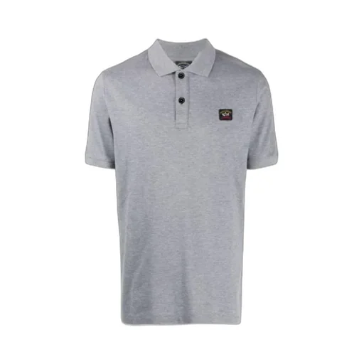 Logo Patch Polo Shirt