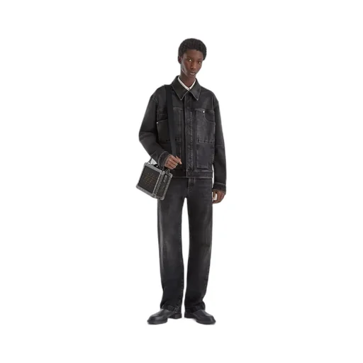 Fendi Straight Cut Denim Jacket