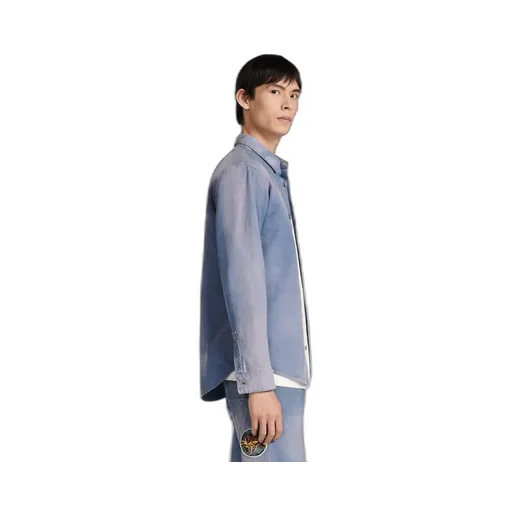 Dior Homme Buttoned Long-Sleeved Denim Shirt