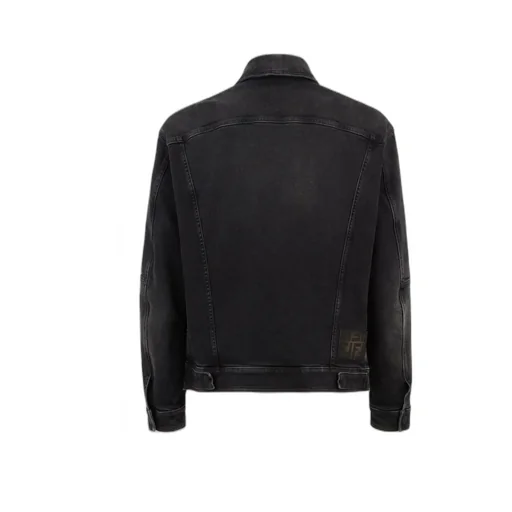 Fendi Straight Cut Denim Jacket