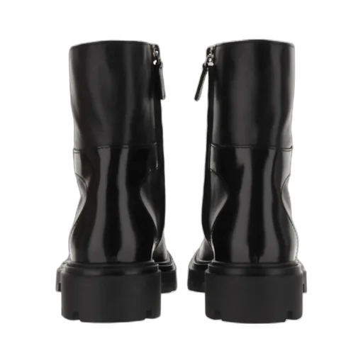 Tod's Round Toe Side Zipped Ankle Boots