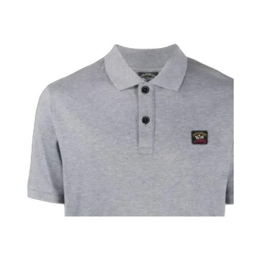 Logo Patch Polo Shirt