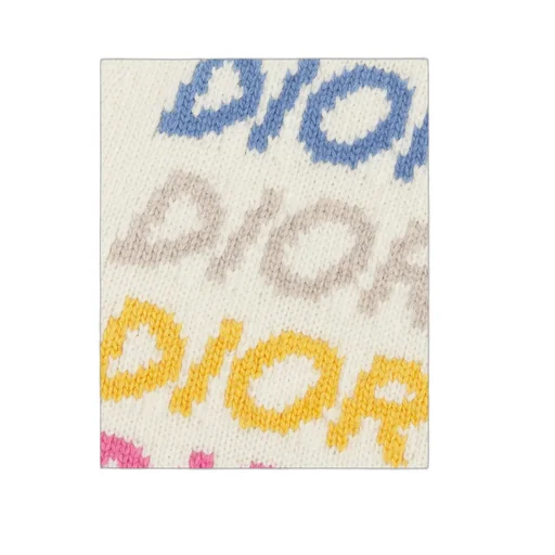 Dior Homme Logo Intarsia V-Neck Jumper
