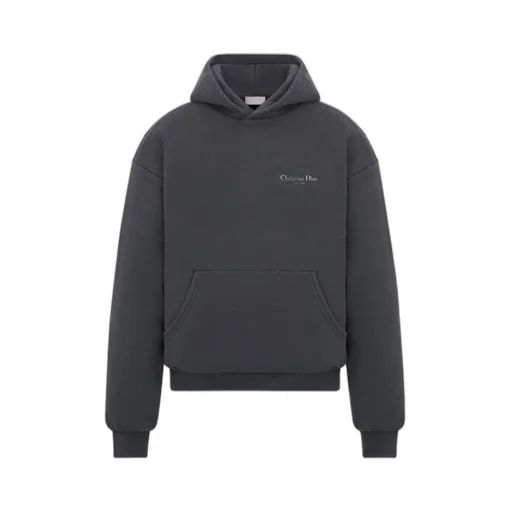 Dior Logo Detailed Long-Sleeve Hoodie