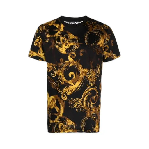 Versace Jeans Couture Baroque Printed Crewneck T-Shirt