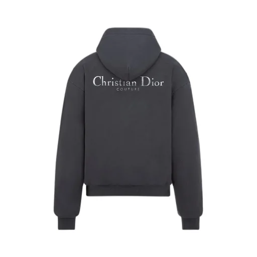 Dior Logo Detailed Long-Sleeve Hoodie