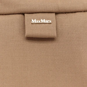 Cropped Water-Repellent Gabardine Cloak