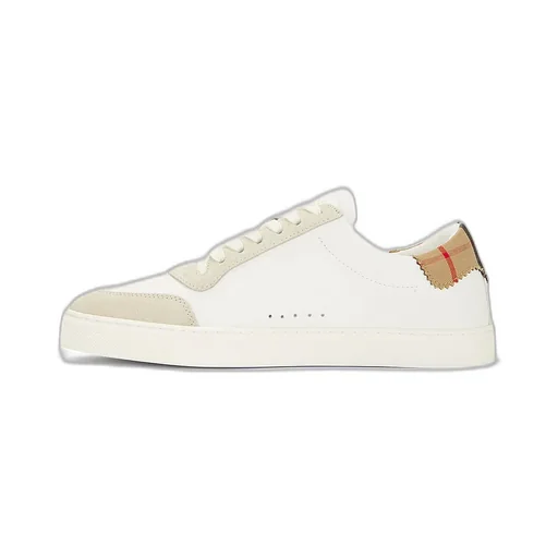Burberry Round-Toe Lace-Up Sneakers