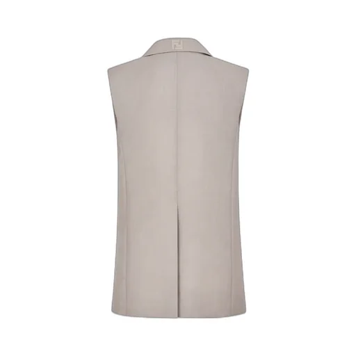 Fendi V-Neck Sleeveless Jacket