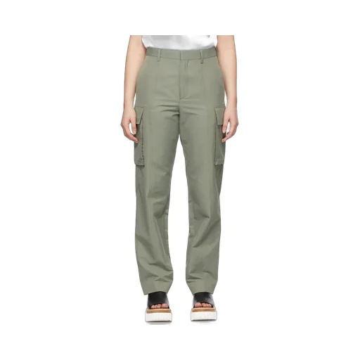 Straight-Leg Cargo Trousers