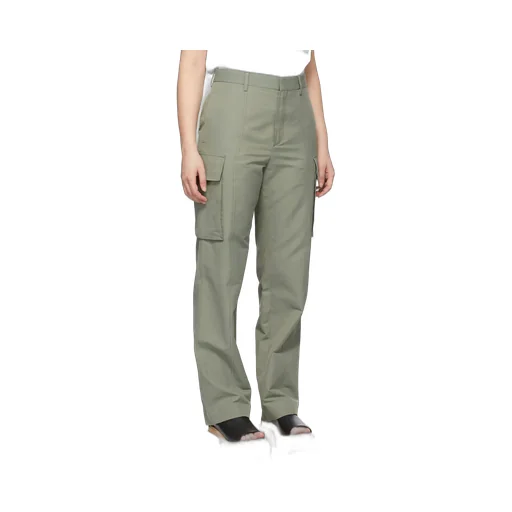 Straight-Leg Cargo Trousers