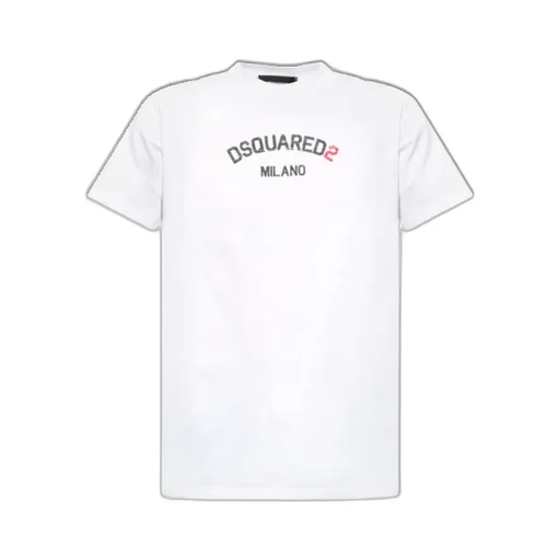 Dsquared2 Logo Printed Loose-Fit T-Shirt