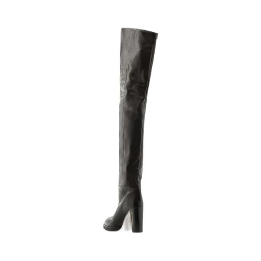Laelle Leather Over-The-Knee Boots