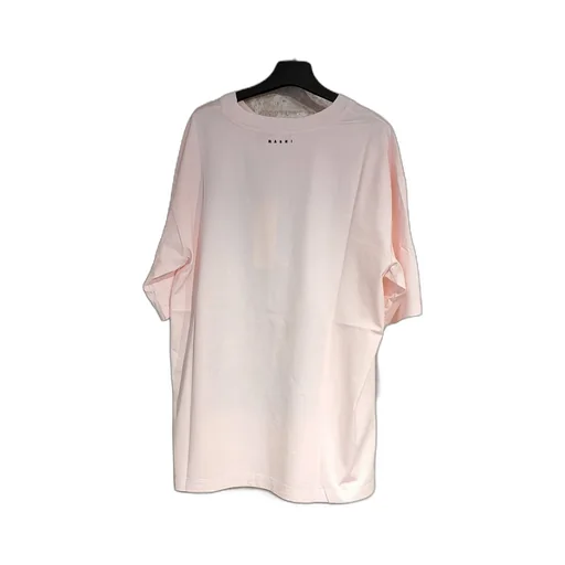 Marni Slogan Printed T Crewneck T-Shirt