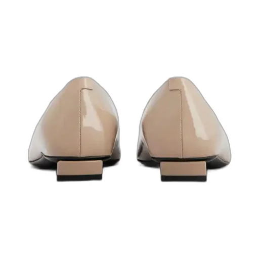 Roger Vivier Belle Buckled Ballerina Flats