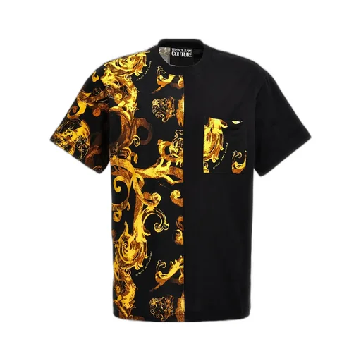 Versace Jeans Couture Baroque Printed Crewneck T-Shirt
