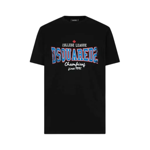 Dsquared2 Logo Printed Crewneck T-Shirt