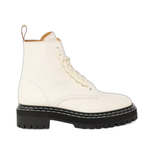 Lug Sole Strapped Ankle Boots