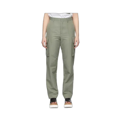 Straight-Leg Cargo Trousers