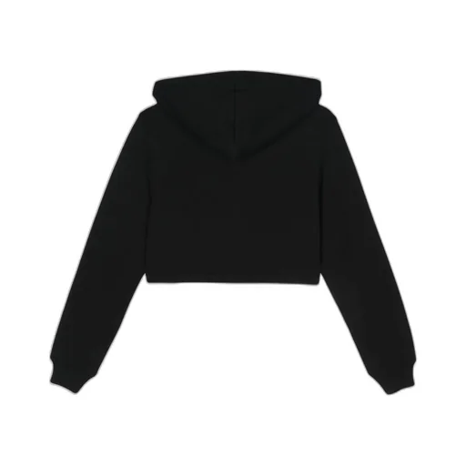 Cotton Cropped Hoodie