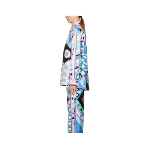 Emilio Pucci Vivara-Printed Long Sleeved Shirt