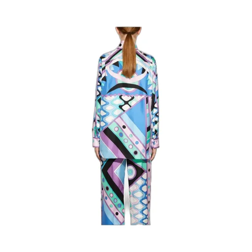 Emilio Pucci Vivara-Printed Long Sleeved Shirt