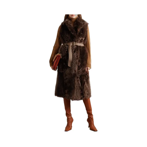 Wear Two Girdle Sleeveless Coats