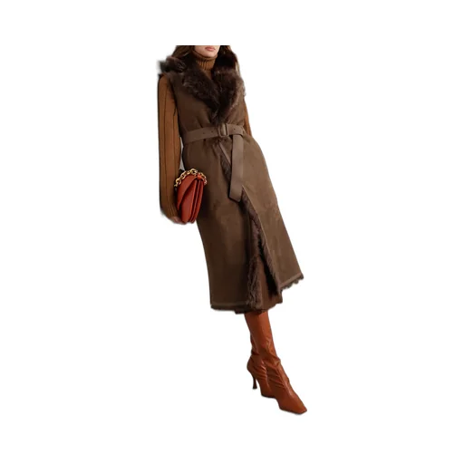 Wear Two Girdle Sleeveless Coats