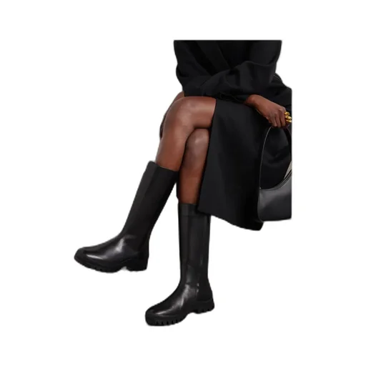 Greta Motorcycle Long Boots