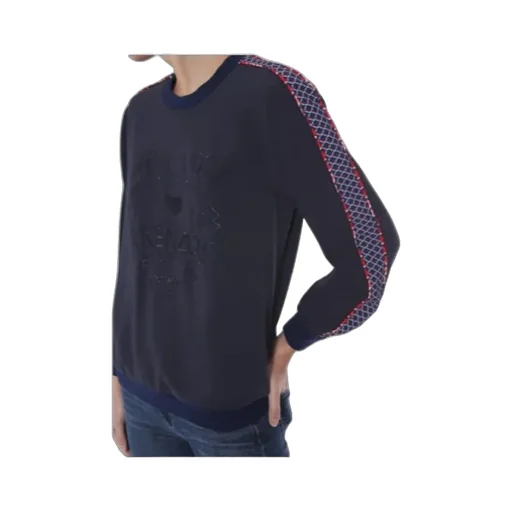 Logo Tiger Head Embroidery Sweater