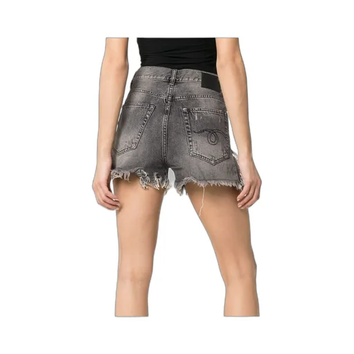 Imitation Old Denim Shorts